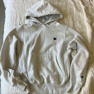 Champion Light Gray Men's Hoodie